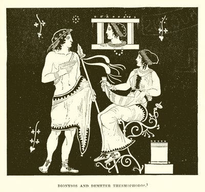 Dionysos a Demeter Thesmoforos od English School