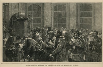 Bohoslužba pro pastýře a pastevce - studium v Berners Hall, Islington, Londýn od English School