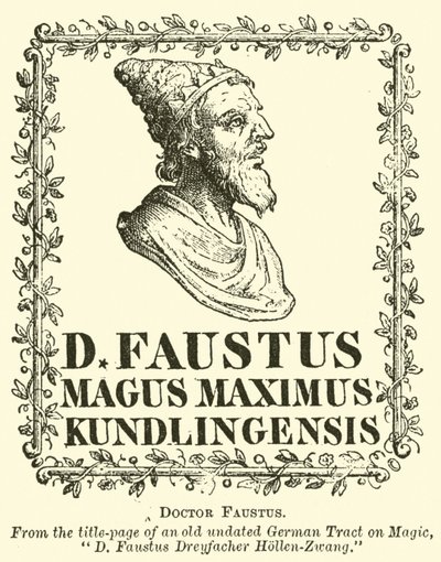 Doktor Faustus od English School