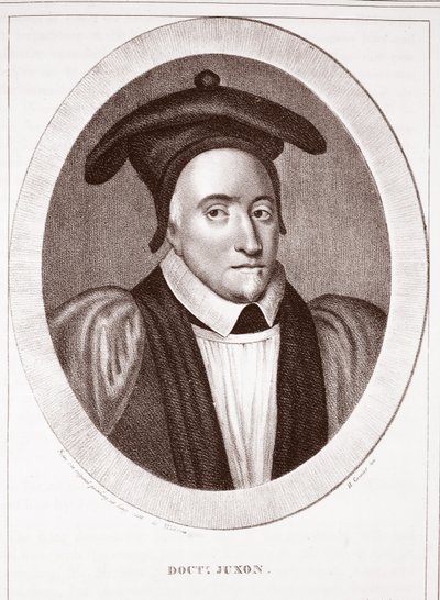 Doktor Juxon, připsáno H. Gaunierovi, vyryl de Langlume od English School