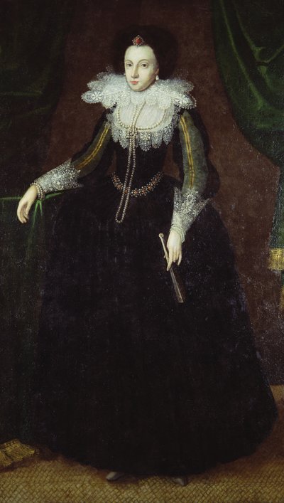 Dorothy Huddleston (rozená Dormer), kolem 1610-15 od English School