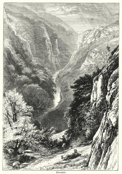Dovedale (rytina) od English School