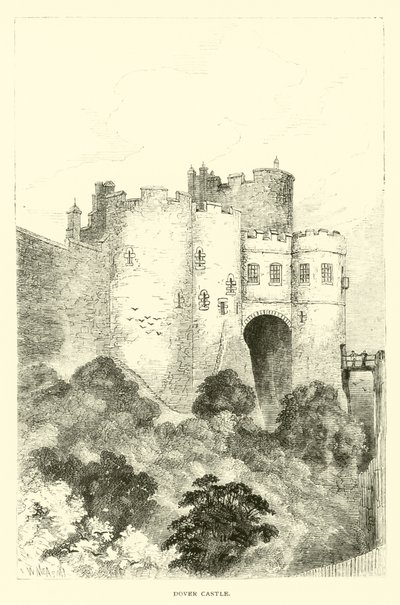 Doverský hrad od English School