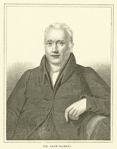 Dr. Adam Clarke (rytina) od English School