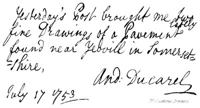 Dr Andrew Ducarel od English School