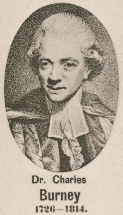 Dr Charles Burney (hlubotisk) od English School