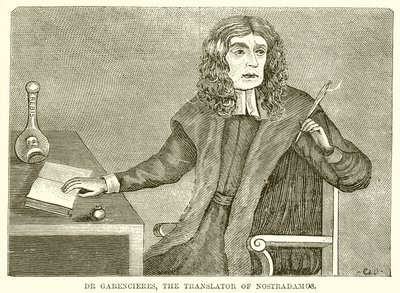 Dr Garencieres, překladatel Nostradama od English School