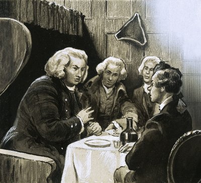 Doktor Johnson na večeři od English School