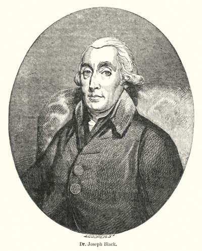 Dr Joseph Black (rytina) od English School