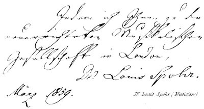 Dr Louis Spohr (hudebník) od English School