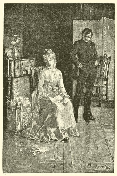 Dr Lydgate a Rosamond (rytina) od English School