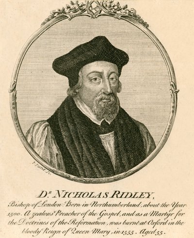 doktor Nicholas Ridley od English School