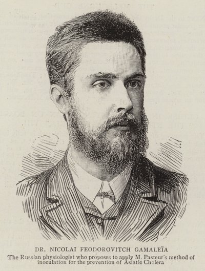 Dr. Niklai Feodorovich Gamleya (rytina) od English School