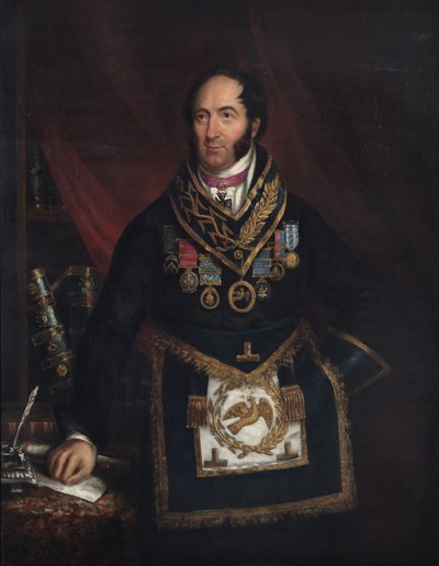 Dr Robert Thomas Crucefix, 1837 od English School