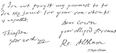 doktor Roger Altham od English School