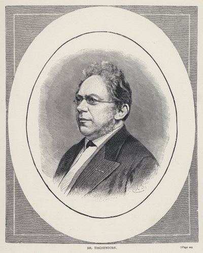 Dr. Tischendorf (rytina) od English School