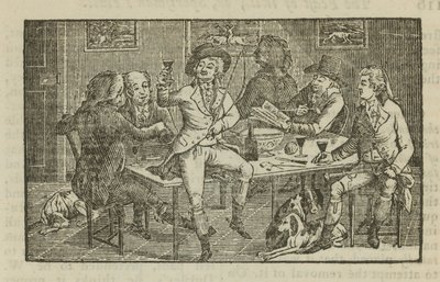 Pití v londýnské taverně od English School