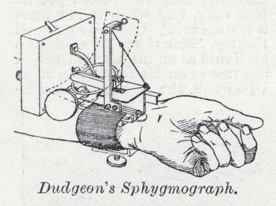Dudgeonův sfygmograf (litho) od English School