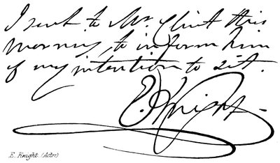 E. Knight, (herec) od English School