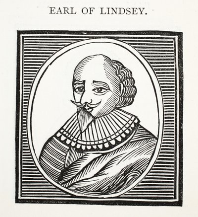 Earl of Lindsey, ilustrace z Chap-books of the Eighteenth Century od Johna Ashtona, hospoda. 1882 od English School