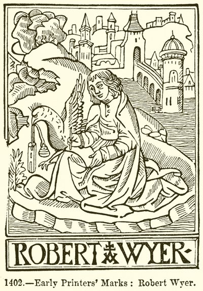 Známky prvních tiskáren: Robert Wyer od English School