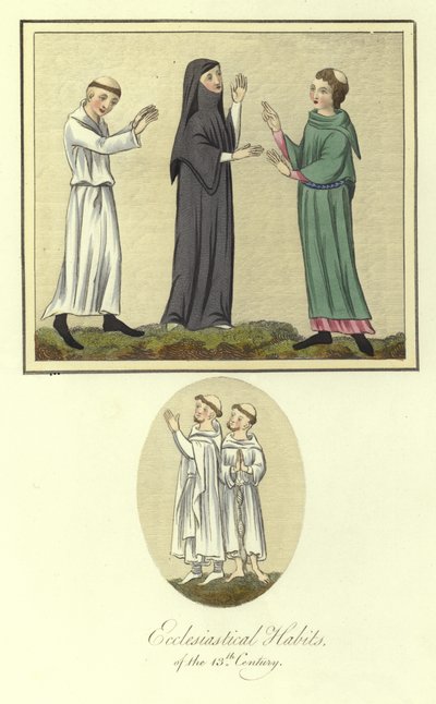 Církevní zvyky 13. století od English School