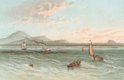 Edinburgh z Firth of Forth od English School