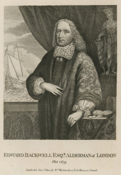 Edward Backwell, radní z Londýna od English School