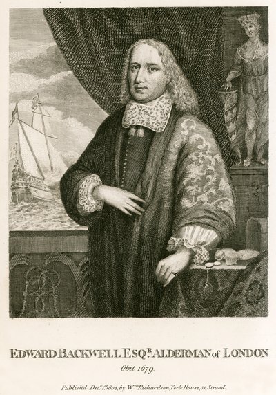 Edward Backwell, radní z Londýna od English School
