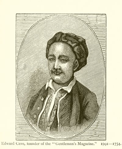 Edward Cave, zakladatel časopisu Gentlemans od English School