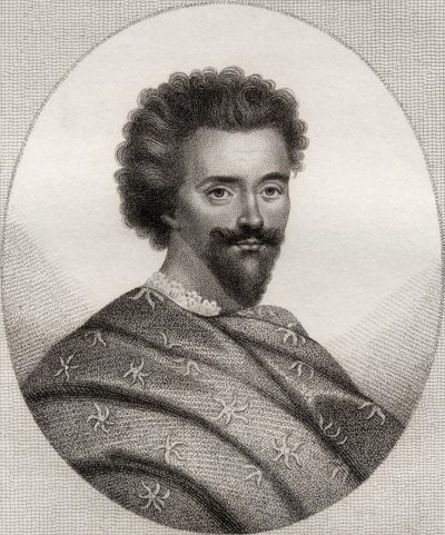 Edward Herbert, ilustrace z „Katalogu královských a vznešených autorů, svazek III“, vydaného v roce 1806 od English School