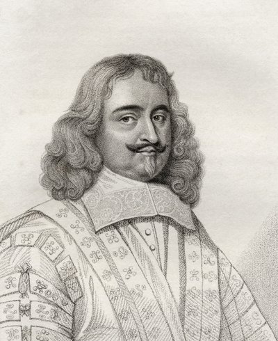 Edward Hyde, ilustrace z „Katalogu královských a vznešených autorů, svazek III“, vydaného v roce 1806 od English School