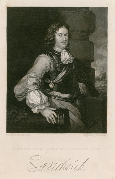 Edward Montagu, hrabě ze Sandwiche od English School