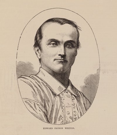 Edward Payson Weston (rytina) od English School