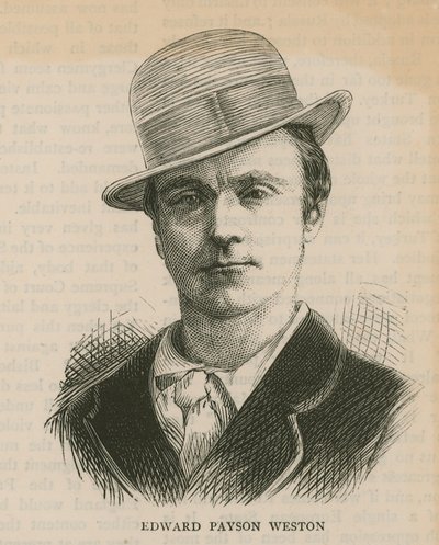 Edward Payson Weston od English School