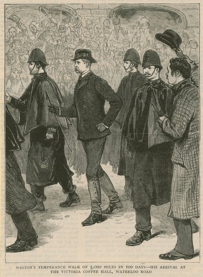 Edward Payson Westons procházka střídmostí 5 000 mil za 100 dní od English School