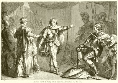 Edward princ z Walesu, syn Jindřicha VI., a Edward IV od English School