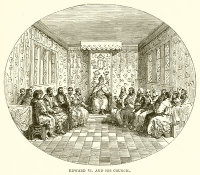 Edward VI a jeho rada od English School