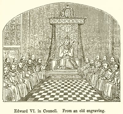Eduard VI. v Radě od English School