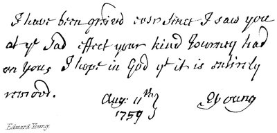 Edward Young od English School