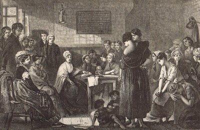 Elizabeth Fry (1780-1845) (rytina) od English School