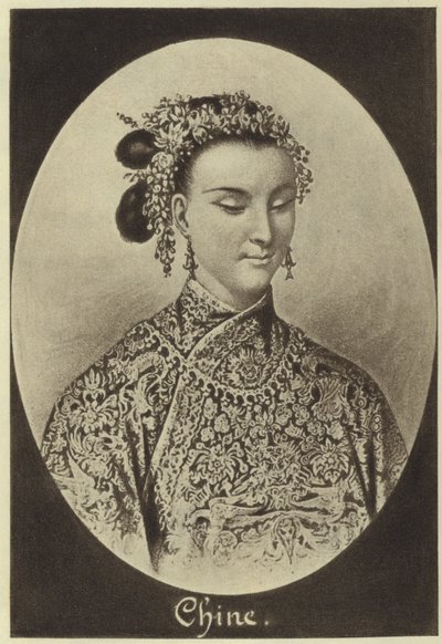 Empress vdova Cixi (hlubotisk) od English School