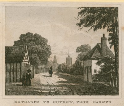 Vstup do Putney z Barnes od English School