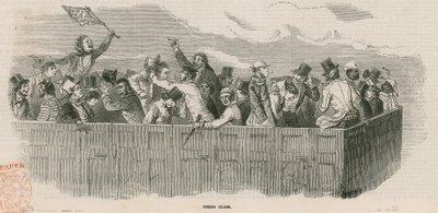 Závody Epsom 1847: Železnice – třetí třída od English School