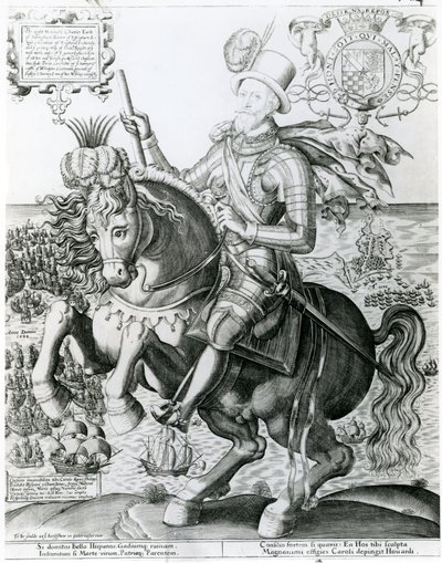 Jezdecký portrét Charlese Howarda od English School