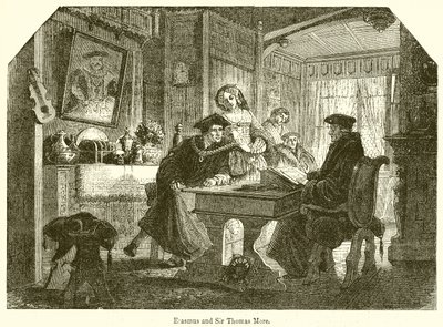 Erasmus a Sir Thomas More od English School