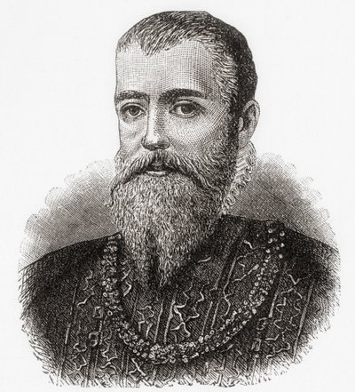 Eric XIV, 1533-1577, král Švédska, z Ward and Locks Illustrated History of the World, pub. c.1882 od English School