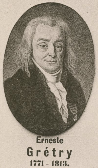 Erneste Gretry (rytina) od English School