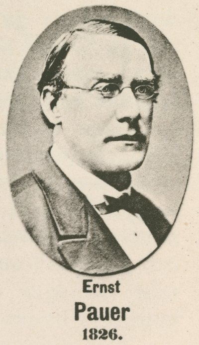 Ernst Pauer (rytina) od English School