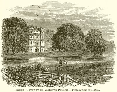 Esher – brána Wolseyho paláce od English School